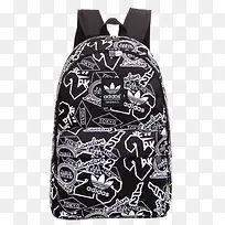 阿迪达斯三葉草尼龙布双肩包-空若网 阿迪达斯三葉草尼龙布双肩包-空若网