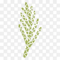 卡通手绘植物叶子-空若网 卡通手绘植物叶子-空若网