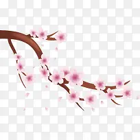 浪漫粉红樱花树枝-空若网 浪漫粉红樱花树枝-空若网