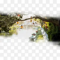 春天绿色山水树枝枝丫-空若网 春天绿色山水树枝枝丫-空若网