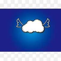 可爱小云朵小元素-空若网 可爱小云朵小元素-空若网