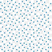 蓝色漂浮爱心-空若网 蓝色漂浮爱心-空若网