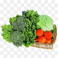 一筐新鲜蔬菜-空若网 一筐新鲜蔬菜-空若网
