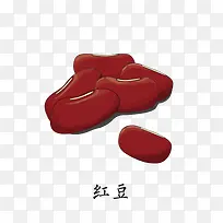 手绘红豆-空若网 手绘红豆-空若网