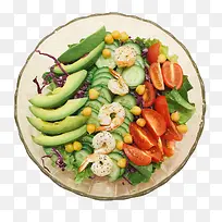 一盘蔬菜沙拉实物-空若网 一盘蔬菜沙拉实物-空若网