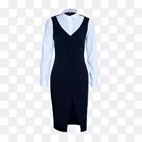 鸡尾酒连衣裙正装西服袖件连衣裙衬衫-空若网 鸡尾酒连衣裙正装西服袖件连衣裙衬衫-空若网