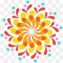 节日喜庆彩色烟花素材图片ai矢-空若网 节日喜庆彩色烟花素材图片ai矢-空若网