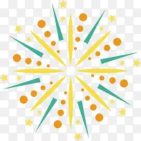 新春彩色烟花素材图片ai矢量元素-空若网 新春彩色烟花素材图片ai矢量元素-空若网