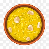 卡通碗里的食物俯视图-空若网 卡通碗里的食物俯视图-空若网