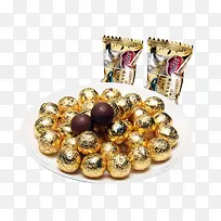 一碟巧克力球设计素材-空若网 一碟巧克力球设计素材-空若网