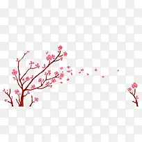 免扣手绘樱桃树枝-空若网 免扣手绘樱桃树枝-空若网