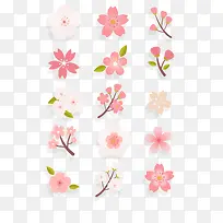 免扣樱桃花瓣樱桃树枝-空若网 免扣樱桃花瓣樱桃树枝-空若网