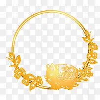 圆形卡通边框装饰-空若网 圆形卡通边框装饰-空若网