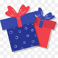 简约扁平化礼品盒-空若网 简约扁平化礼品盒-空若网