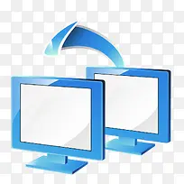 两台显示器-空若网 两台显示器-空若网