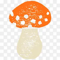 手绘蘑菇卡通植物-空若网 手绘蘑菇卡通植物-空若网