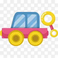 彩色小汽车卡通可爱婴儿用品设计-空若网 彩色小汽车卡通可爱婴儿用品设计-空若网