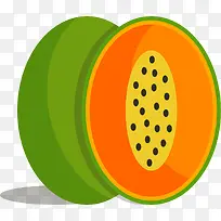 卡通木瓜PNG下载-空若网 卡通木瓜PNG下载-空若网