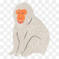 卡通手绘猴子猩猩-空若网 卡通手绘猴子猩猩-空若网