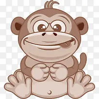 卡通猴子PNG下载-空若网 卡通猴子PNG下载-空若网