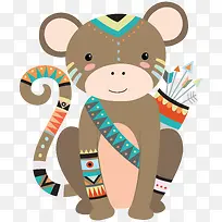 卡通可爱小动物装饰动物头像-空若网 卡通可爱小动物装饰动物头像-空若网