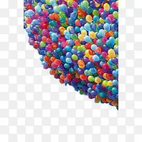 好多彩色气球-空若网 好多彩色气球-空若网