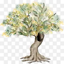 可爱的卡通树——植树节免扣素材-空若网 可爱的卡通树——植树节免扣素材-空若网