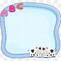 矢量 PNG 蓝色 牛 对话框-空若网 矢量 PNG 蓝色 牛 对话框-空若网