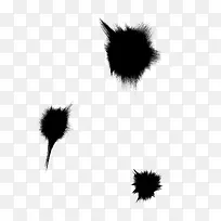 喷溅的毛笔墨点-空若网 喷溅的毛笔墨点-空若网