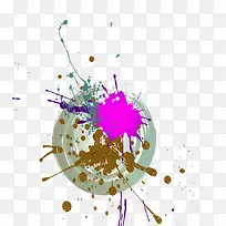 中国风色彩泼墨-空若网 中国风色彩泼墨-空若网