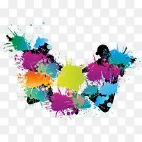 水彩墨迹墨点-空若网 水彩墨迹墨点-空若网