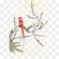 树枝上的喜鹊-空若网 树枝上的喜鹊-空若网