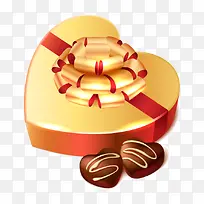 手绘爱心巧克力盒子-空若网 手绘爱心巧克力盒子-空若网