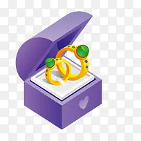 卡通对戒-空若网 卡通对戒-空若网