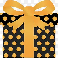 金色波点圣诞节礼盒-空若网 金色波点圣诞节礼盒-空若网