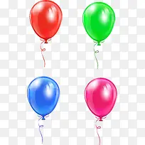 彩色粉色装饰气球-空若网 彩色粉色装饰气球-空若网