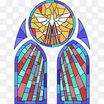 彩绘玻璃碎片玻璃窗-空若网 彩绘玻璃碎片玻璃窗-空若网