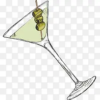 手绘透明玻璃酒杯精美-空若网 手绘透明玻璃酒杯精美-空若网