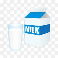 卡通简约美食装饰广告设计牛奶-空若网 卡通简约美食装饰广告设计牛奶-空若网
