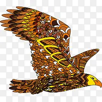 彩色老鹰模型-空若网 彩色老鹰模型-空若网