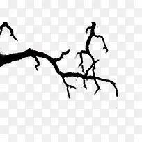 枯枝树枝素材元素-空若网 枯枝树枝素材元素-空若网