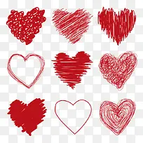 红心素材-空若网 红心素材-空若网