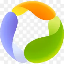 旋转多彩圆圈-空若网 旋转多彩圆圈-空若网