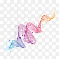 多彩螺旋线条-空若网 多彩螺旋线条-空若网