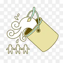 白色油漆桶-空若网 白色油漆桶-空若网