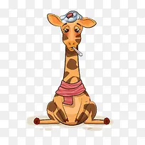 卡通可爱小动物装饰设计动物头像-空若网 卡通可爱小动物装饰设计动物头像-空若网