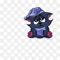 卡通可爱小动物装饰设计动物头像-空若网 卡通可爱小动物装饰设计动物头像-空若网