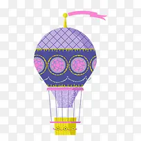 卡通装饰热气球小清新插画-空若网 卡通装饰热气球小清新插画-空若网