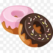 卡通简约美食装饰广告设计甜甜圈-空若网 卡通简约美食装饰广告设计甜甜圈-空若网