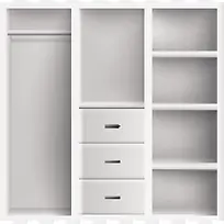 一个矢量白色柜子-空若网 一个矢量白色柜子-空若网